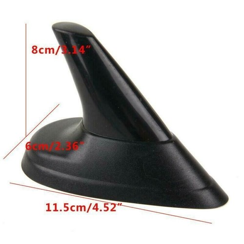 1pcs black look fin aerial - look,
