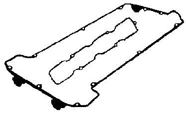 Cylinder head cover gasket - cover, set
