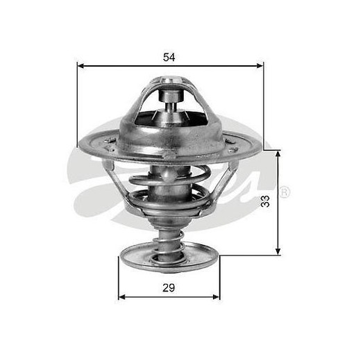 Thermostat coolant gates - thermostat,,