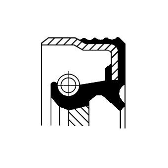 Crankshaft shaft seal fits - seal,