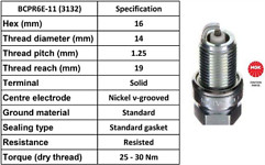 Ngk 3132 spark plug - ngk,