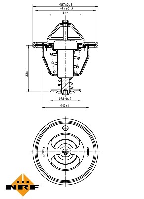 Thermostat coolant nrf - coolant,