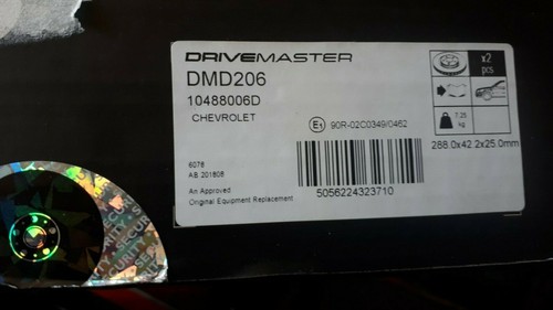 Genuine drivemaster dmd206 - genuine,