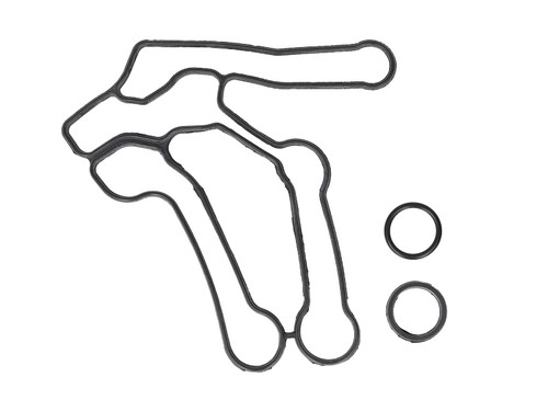 Oil cooler gasket set - , fits