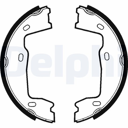Brake shoe set delphi ls1381 - delphi,