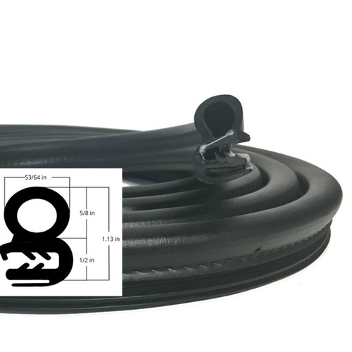 13ft weatherstrip car body - weatherstrip,