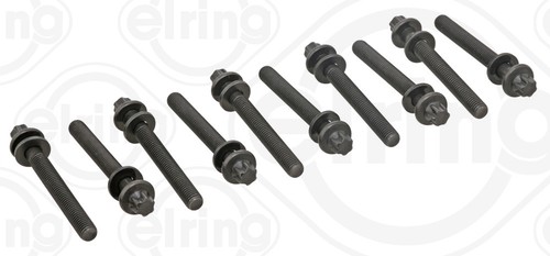 Cylinder head bolt - head, set